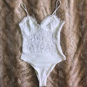 Lace bodysuit size S